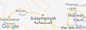 As Sulaymaniyah map